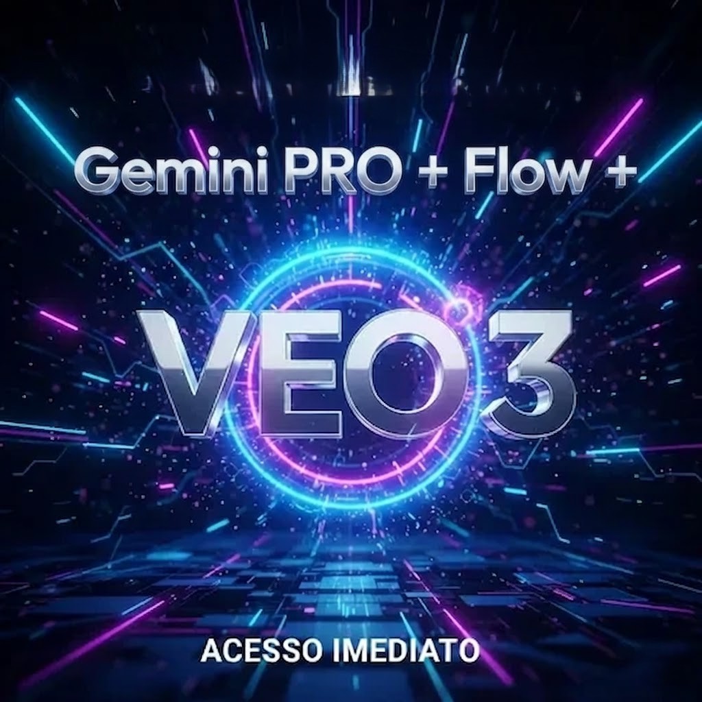 Gemini PRO + Flow + VEO3 (Anual)